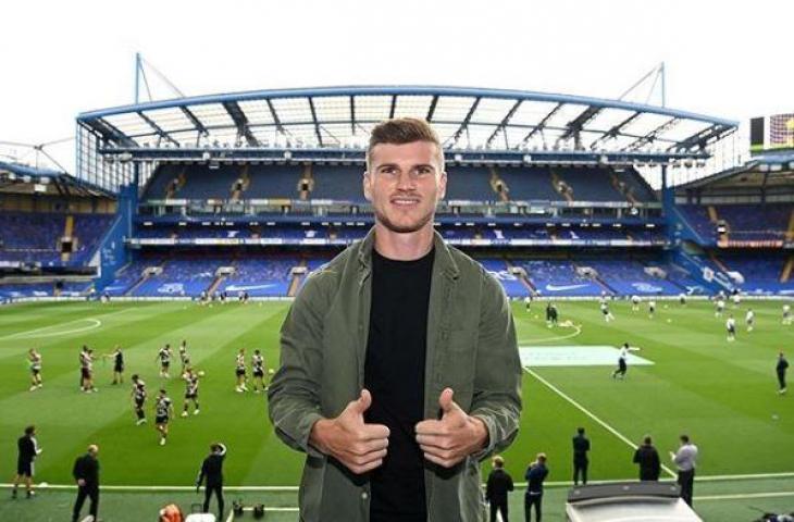 Pemain baru Chelsea, Timo Werner. (Instagram/timowerner)