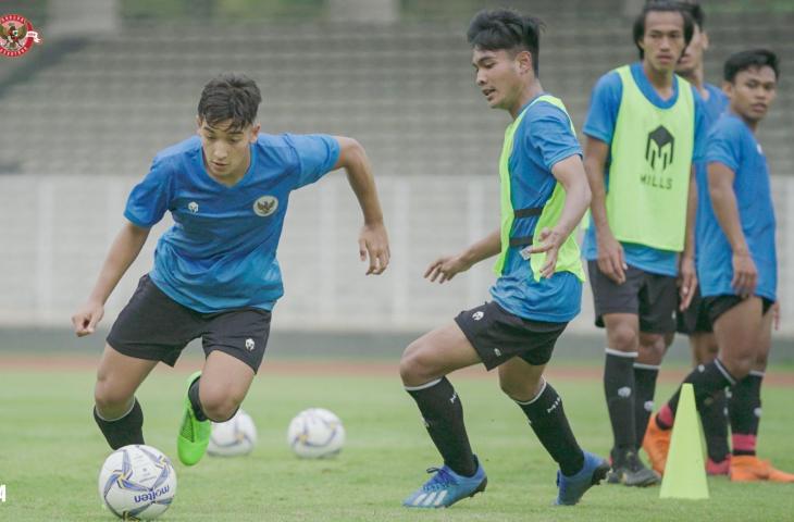 Timnas Indonesia U-19 saat berlatih. (Dok. PSSI).