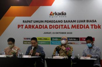 Arkadia Digital Media Lakukan Pemecahan Saham, Ini Harapannya