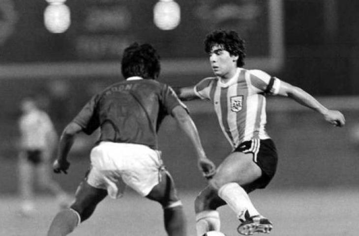 Diego Maradona di Piala Dunia Remaja 1979. [Dok. FIFA]