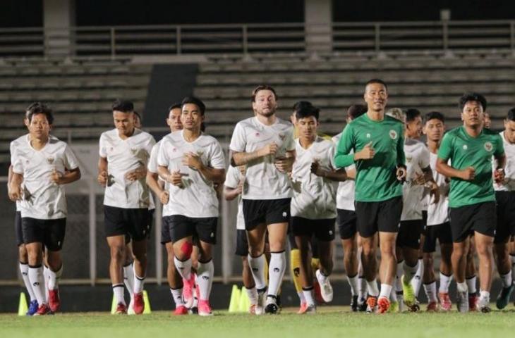 Gelandang Persija Jakarta, Marc Klok saat mengikuti TC Timnas Indonesia. (Dok. PSSI)