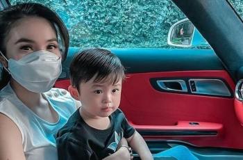 Usia 3 Tahun, Anak Sandra Dewi Bisa Masukkan Bola ke Ring Tanpa Melihat