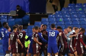 Libatkan 30 Pemain, Ini Video Keributan di Laga Chelsea Vs Leicester City