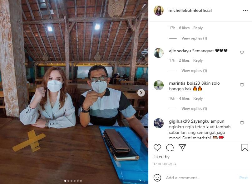 Michelle Kuhnle adakan konferensi pers usai dipecat sepihak Persis Solo. (Instagram/michellekuhnleofficial)