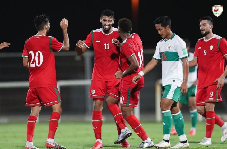 Timnas Indonesia vs Oman. (Oman FA)