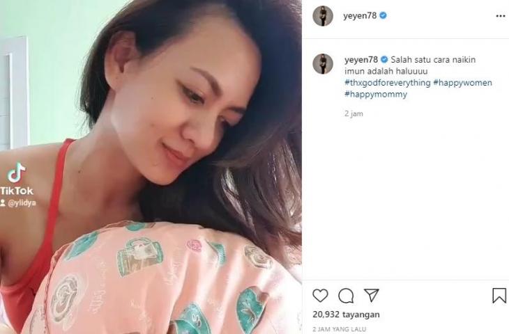 Yeyen Lidya. (Instagram/@yeyen78)