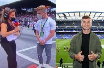 Kocak! Reporter Wanita Formula 1 Sebut Timo Werner Adalah Sosok Kiper