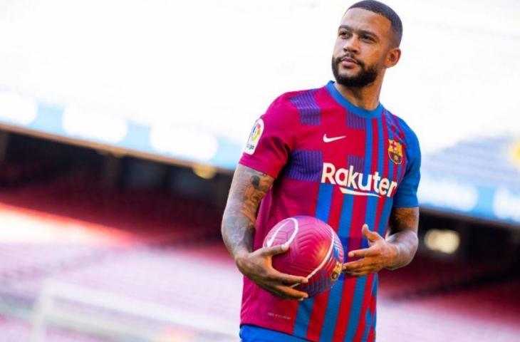 Pemain anyar Barcelona, Memphis Depay. (Dok. Barcelona)