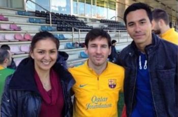 Pamer Foto Bareng Lionel Messi, Donna Agnesia: Dia Terbaik Sepanjang Masa!