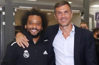 Malu-malu, Intip Momen Marcelo Grogi saat Minta Foto Bareng Paolo Maldini