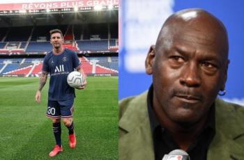 Gabung PSG, Lionel Messi Sumbang Harta Kekayaan Michael Jordan