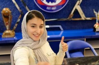 Kunjungi Markas Arema FC, Pebulu Tangkis Putri Iran Beri Dukungan Spesial