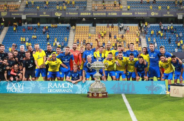 Cadiz juara trofeo Ramon de Carranza. (Dok. Cadiz)