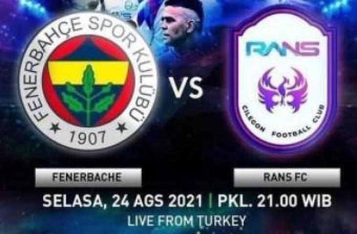 Fenerbahce vs RANS Cilegon FC. (Instagram @rans.cilegonfc.official)