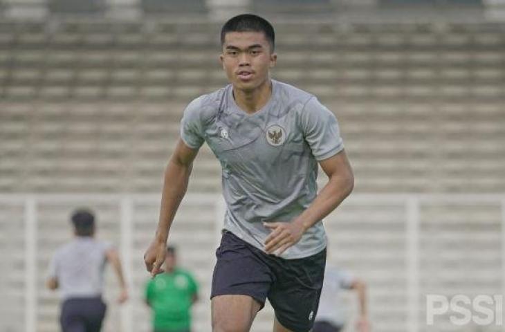 Wonderkid Persija, Muhammad Uchida sedang berlatih bersama Timnas Indonesia U-18. (Dok. PSSI)