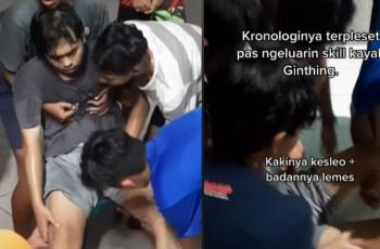 Pria Ini Bernasib Tragis usai Tiru Skill ala Ginting, Netizen: Muka Pucet