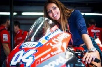 Alessandra Rossi, Pacar Andrea Dovizioso yang Dituduh Playgirl