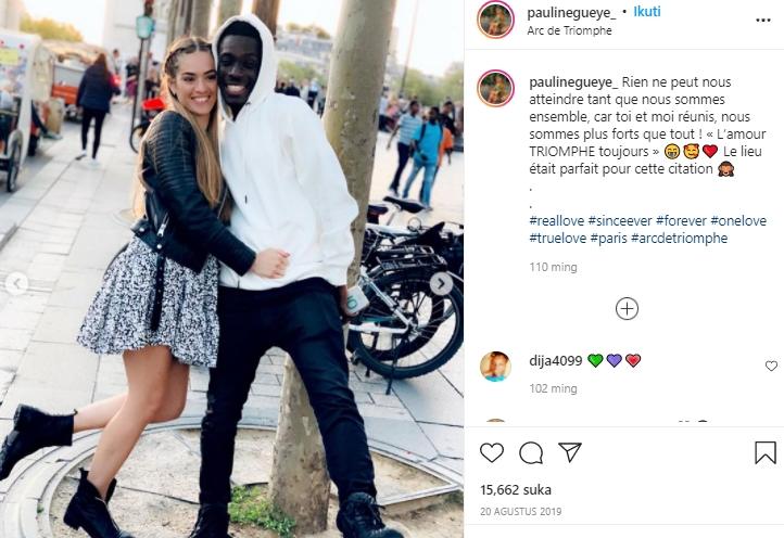 Pauline Gueye, WAGs PSG Idrissa Gueye. (Instagram)