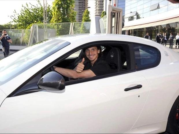 Koleksi mobil mewah Zlatan Ibrahimovic. (The Sun)