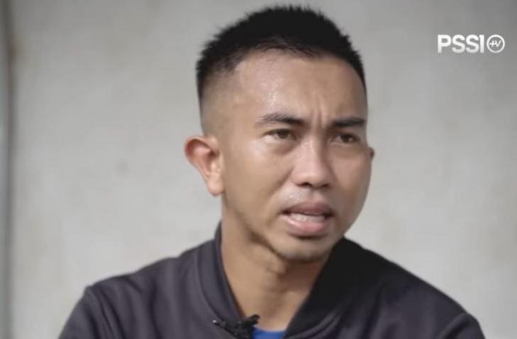 Wasit FIFA termuda yang dimiliki Indonesia, Aprisman Aranda. (Dok You Tube PSSI)