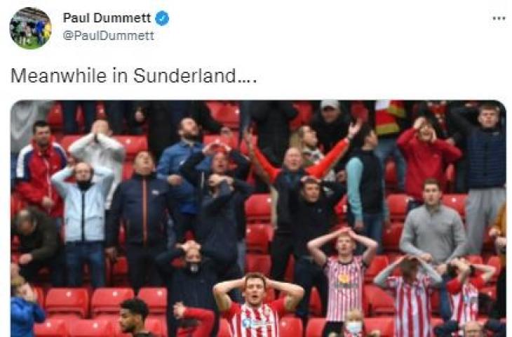 Pemain Newcastle United, Paul Dummet bikin murka penggemar Sunderland. (Twitter)