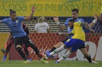 Hasil Kualifikasi Piala Dunia: Neymar Cetak Gol, Brasil Bantai Uruguay 4-1