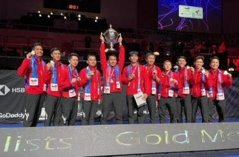 Media China Sebut Indonesia Tunjukkan Performa Apik di Final Thomas Cup