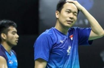 Bungkam Thailand di Piala Thomas 2022, Ekspresi Hendra Setiawan Curi Perhatian BWF