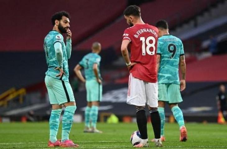 Manchester United vs Liverpool. (Michael Regan / POOL / AFP)