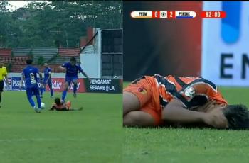 Brutal! Terjadi Insiden Injak Leher di Liga 3, Keputusan Wasit Jadi Sorotan