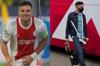 Viral Alat Vital Dusan Tadic Digips usai Tabrak Tiang, Ini Fakta Sebenarnya