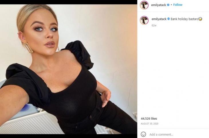 Emily Atack. (Instagram/@emilyatack)