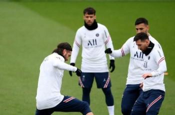 Panas, Video Perseteruan Lionel Messi dengan Sergio ramos di Sesi Latihan PSG