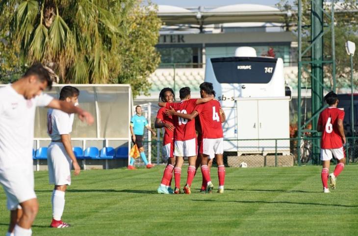 Timnas Indonesia U-18 vs Antalyaspor. (Dok. PSSI)