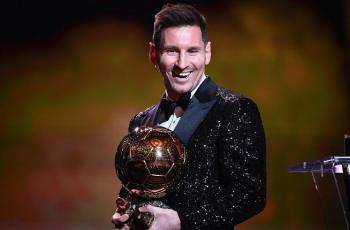 Foto Ronaldo Pakai Celana Dalam Muncul di Ballon d'Or, Lionel Messi Tertawa