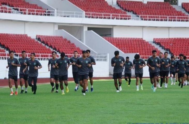 Potret pemain PSIS Semarang menggelar latihan di Stadion Jatidiri. (Dok. PSIS Semarang)