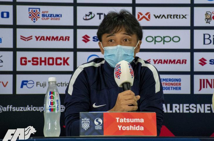 Pelatih Singapura, Tatsuma Yoshida. (fas.org.sg)