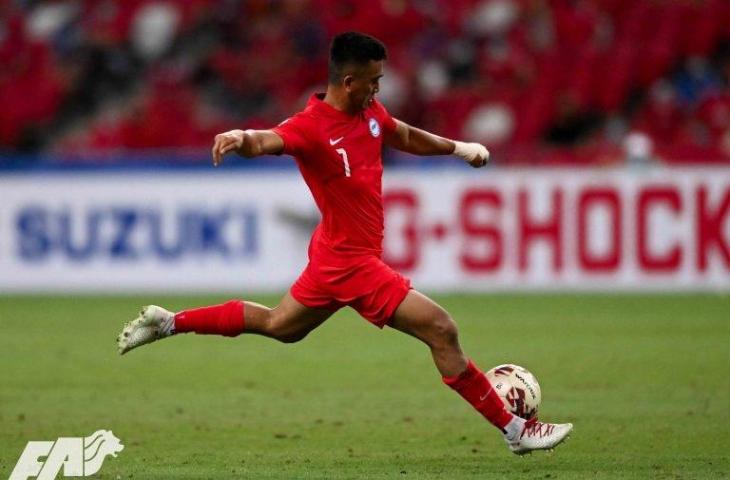 Striker Singapura yang lahir di Surabaya, Amy Recha. (Dok. FA Singapura_