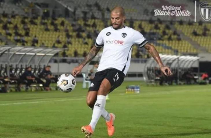 David da Silva ketika berseragam Terengganu FC. (Dok. TFC)