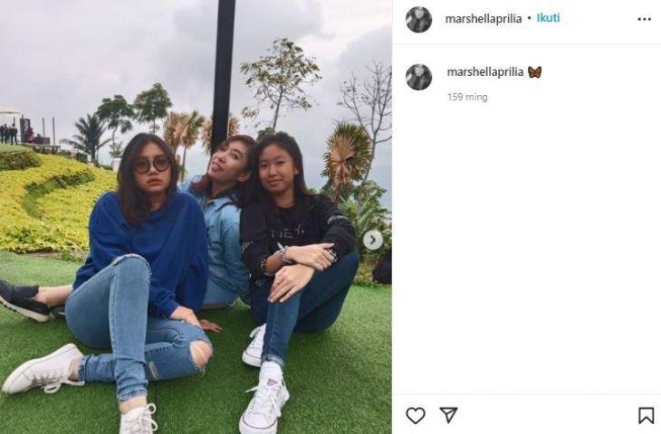 Kekasih Pratama Arhan, Marshella Aprilia. (Instagram/@marshellaprilia)