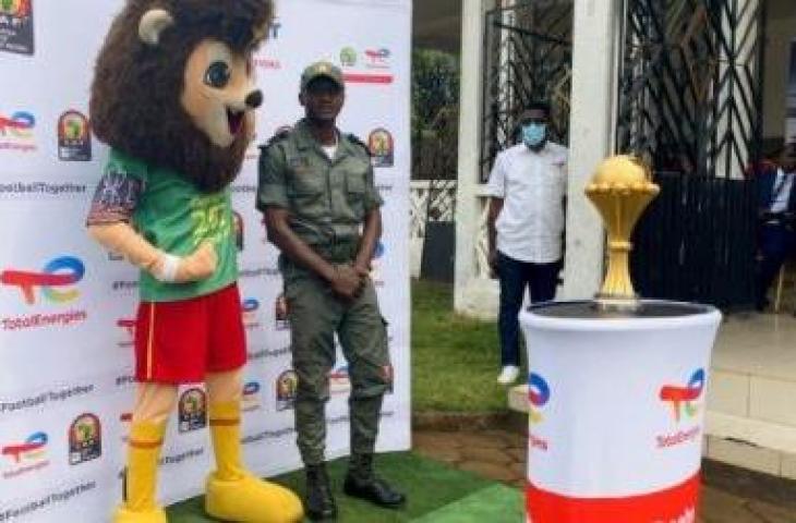 Maskot Piala Afrika 2021. (Twitter/Independent.co.uk)