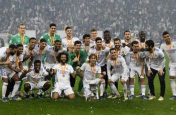 Real Madrid Juara Piala Super Spanyol usai Kalahkan Bilbao 2-0