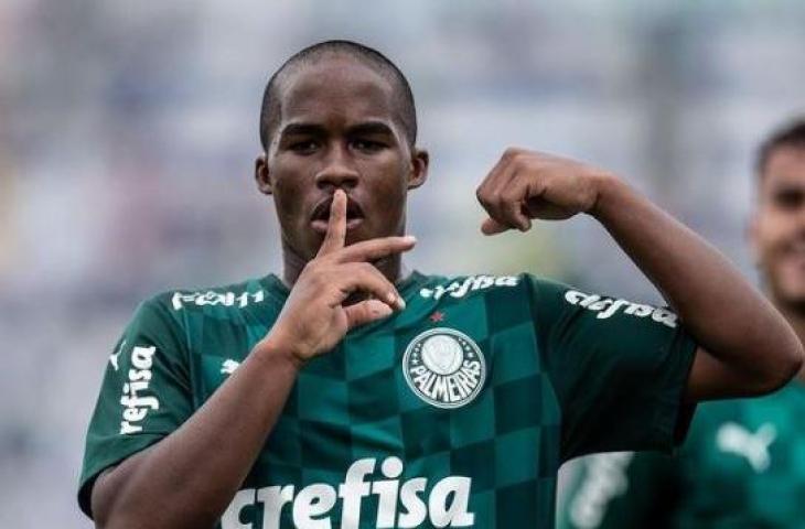 Pemain Palmeiras, Endrick Felipe. (Instagram/endricki)