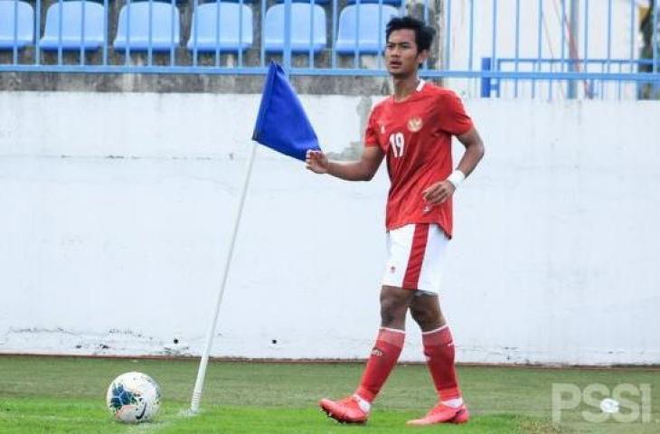 Gelandang Timnas Indonesia U-19, Mohammad Kanu. (PSSI).