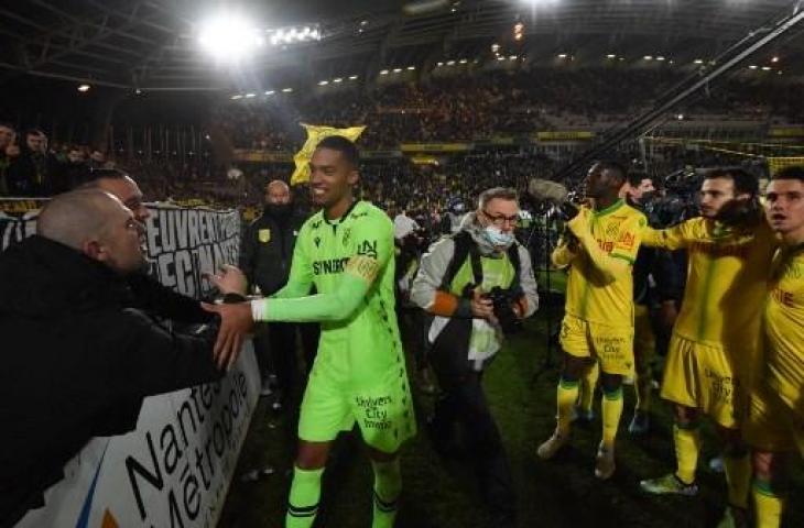 Kiper Nantes, Alban Lafont. (SEBASTIEN SALOM-GOMIS / AFP)