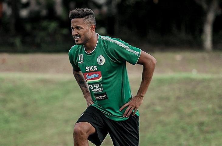 Striker asing PSS Sleman, Wander Luiz. (Dok. PSS)