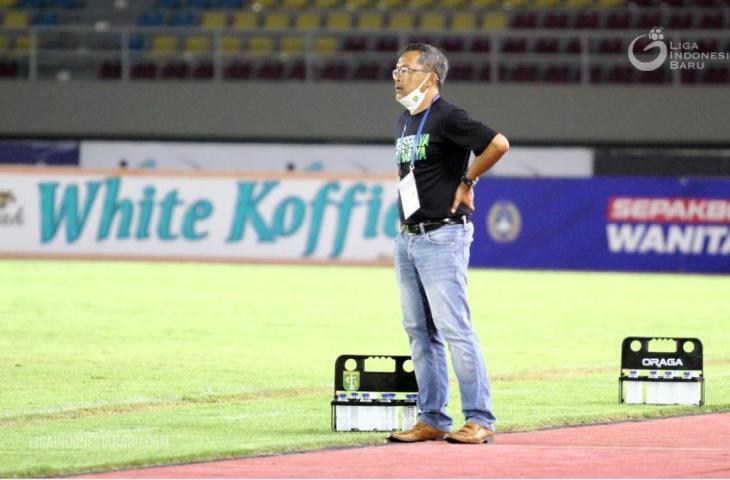 Pelatih Persebaya Surabaya, Aji Santoso. (Dok. LIB)