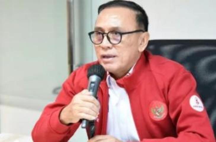 Ketua umum PSSI, Mochamad Iriawan saat melakukan pertemuan virtual dengan pimpinan suporter (dok. PSSI)