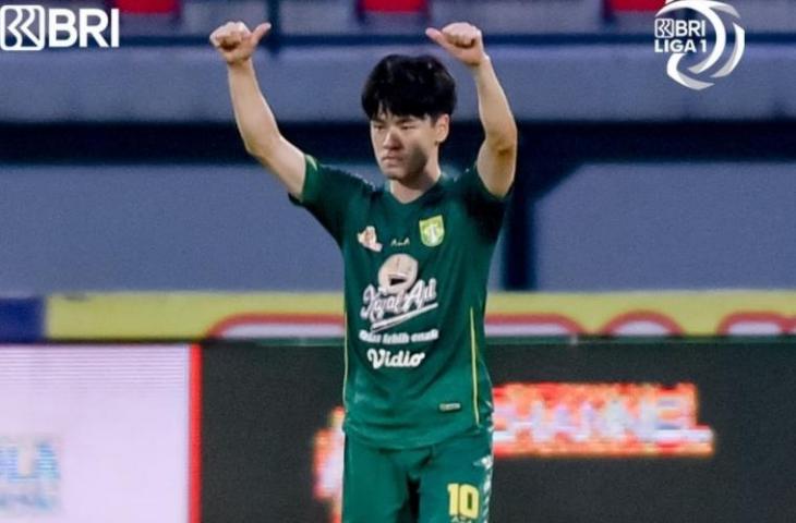 Pemain Persebaya Surabaya, Taisei Marukawa. (Dok. LIB)