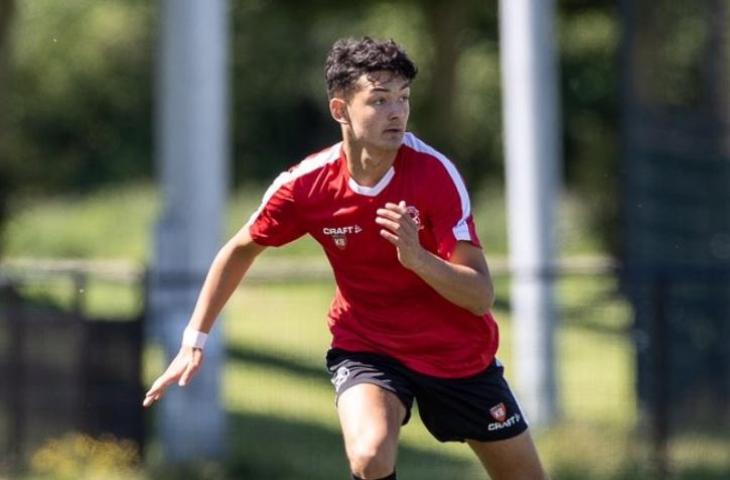 Pemain Almere City U-21, Kai Boham. (Dok. Almere City)